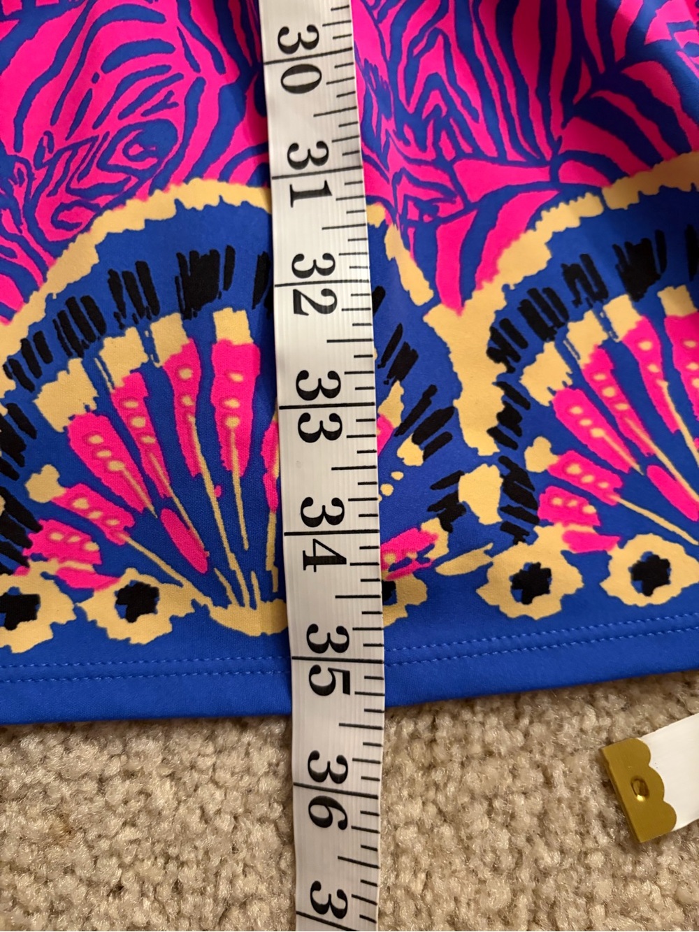 Lilly Pulitzer luxletic Federica Athetic tennis workout activewear dress size x - Picture 14 of 16